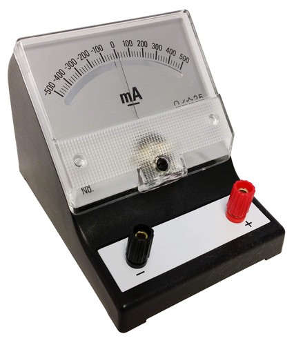 Galvanometer analog 500ma - analog,, -500ma